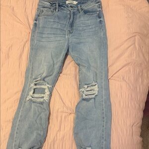Trendy Light Blue Boyfriend Jeans